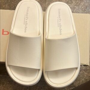 J/Slides Beach Slides White